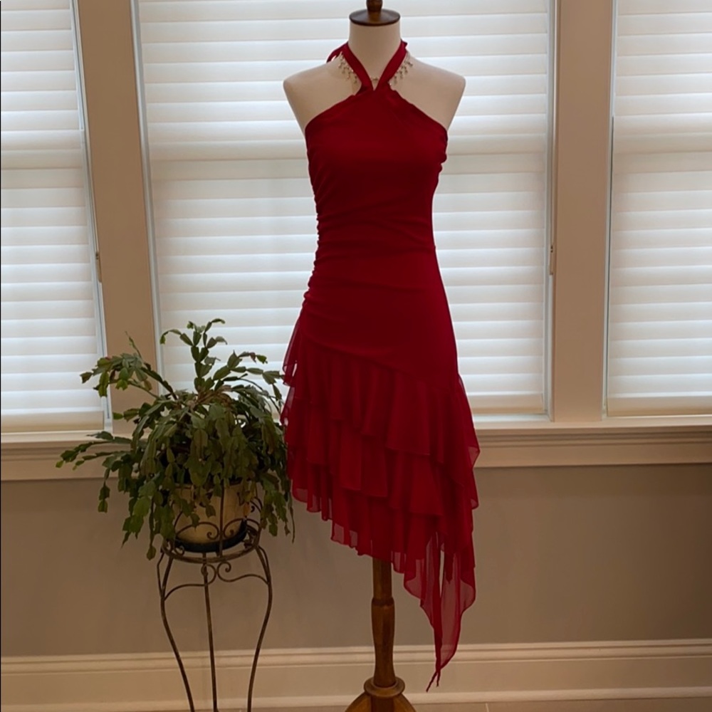 Byer Too red dancing emoji dress 💃🏻